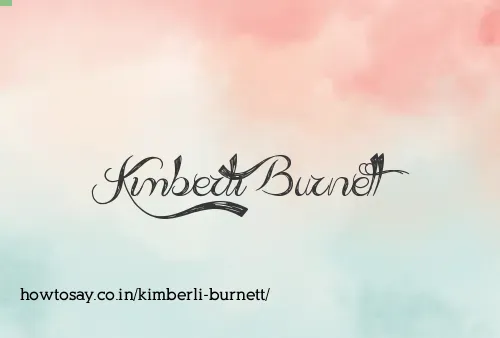 Kimberli Burnett