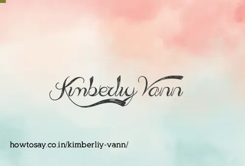 Kimberliy Vann