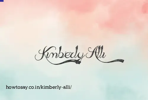 Kimberly Alli