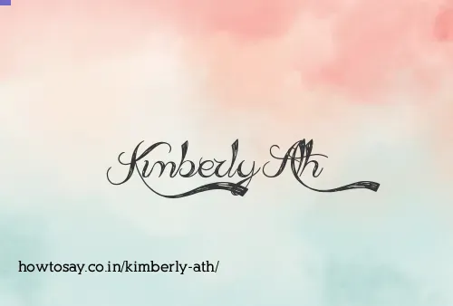Kimberly Ath