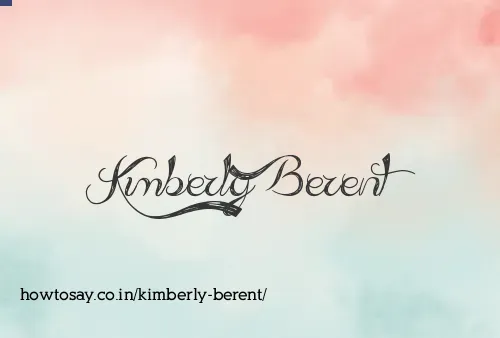 Kimberly Berent