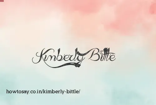 Kimberly Bittle