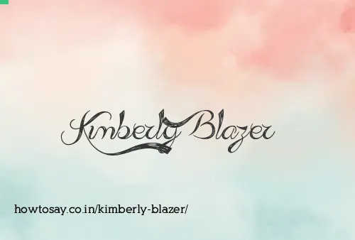 Kimberly Blazer