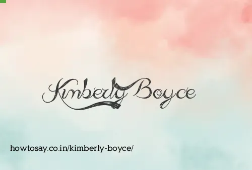 Kimberly Boyce