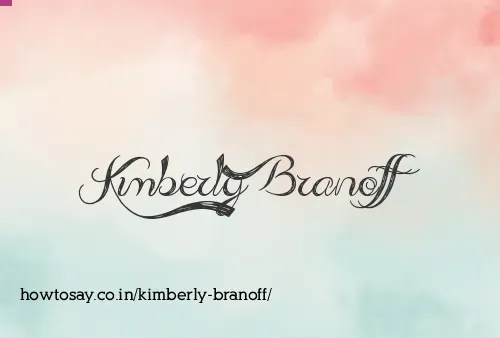 Kimberly Branoff