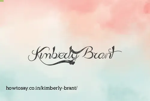 Kimberly Brant