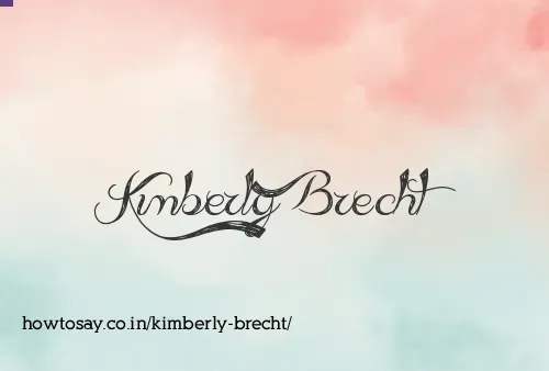 Kimberly Brecht