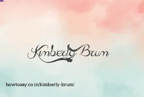 Kimberly Brum