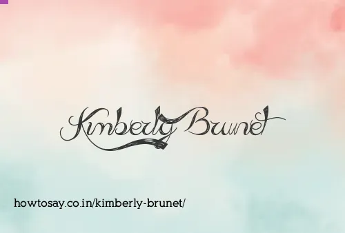 Kimberly Brunet