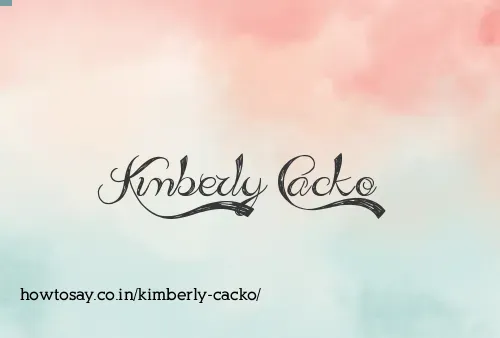 Kimberly Cacko