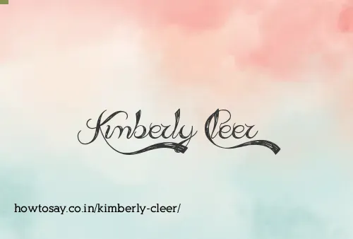 Kimberly Cleer