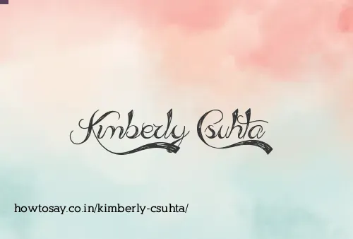 Kimberly Csuhta