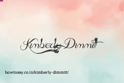 Kimberly Dimmitt
