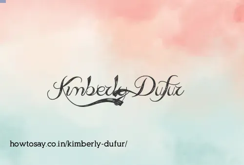 Kimberly Dufur