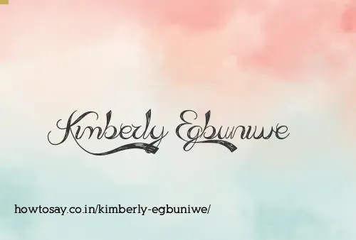 Kimberly Egbuniwe