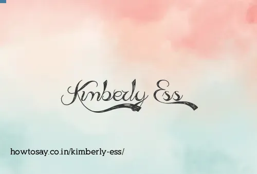 Kimberly Ess
