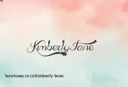Kimberly Fane