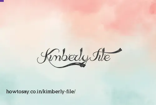 Kimberly File