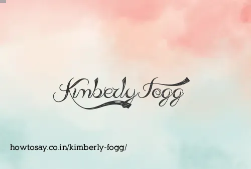 Kimberly Fogg