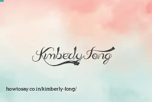 Kimberly Fong
