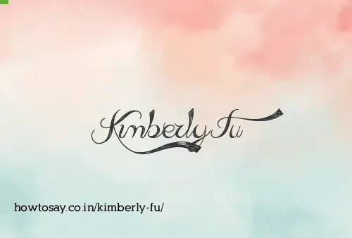 Kimberly Fu