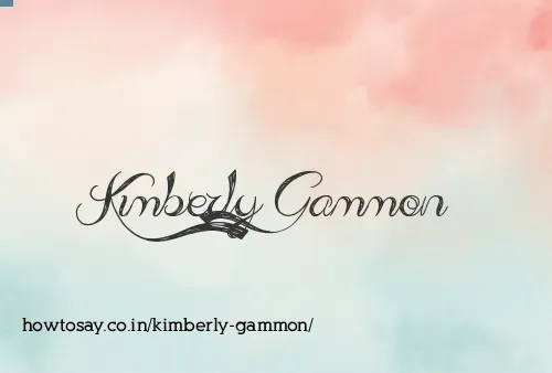 Kimberly Gammon