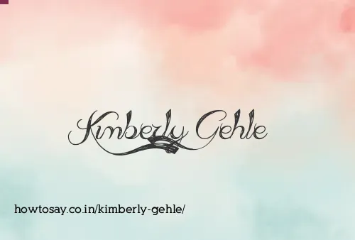 Kimberly Gehle