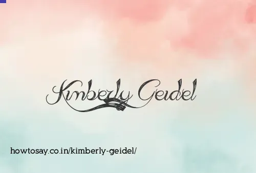 Kimberly Geidel