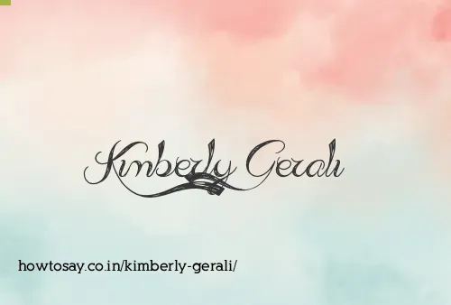 Kimberly Gerali