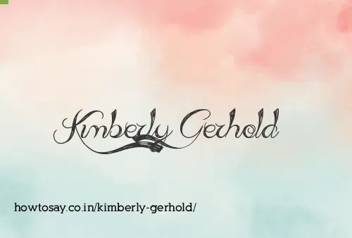 Kimberly Gerhold