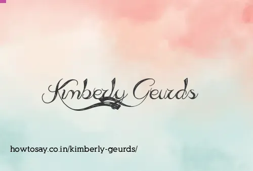 Kimberly Geurds