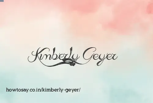 Kimberly Geyer