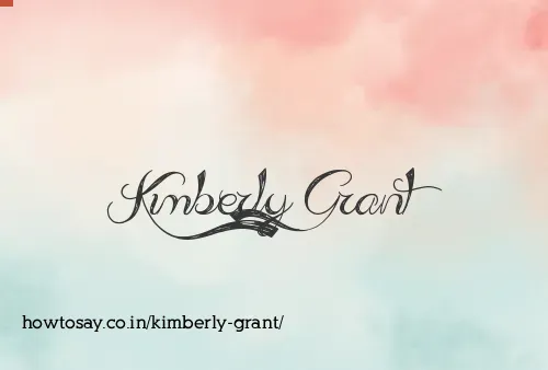 Kimberly Grant