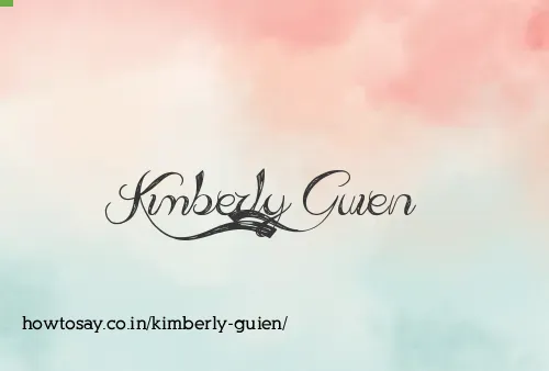 Kimberly Guien