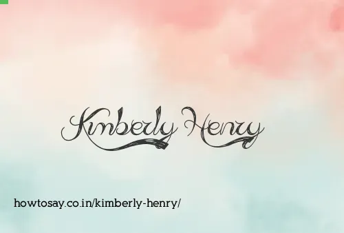 Kimberly Henry