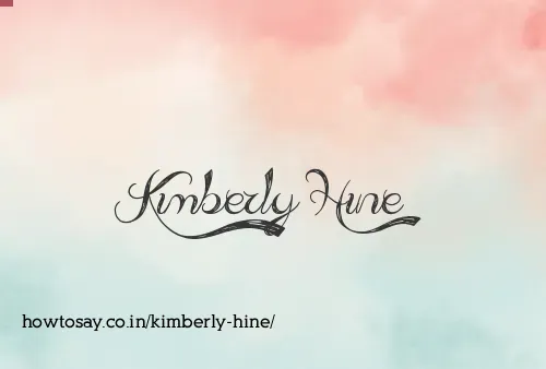 Kimberly Hine
