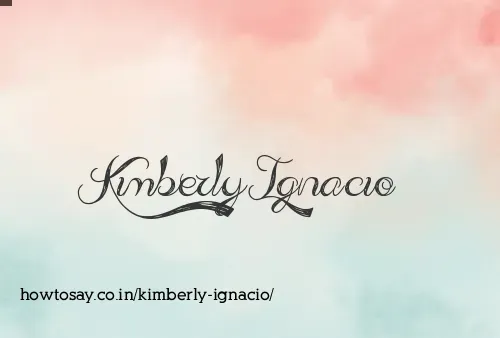 Kimberly Ignacio
