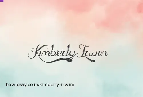 Kimberly Irwin