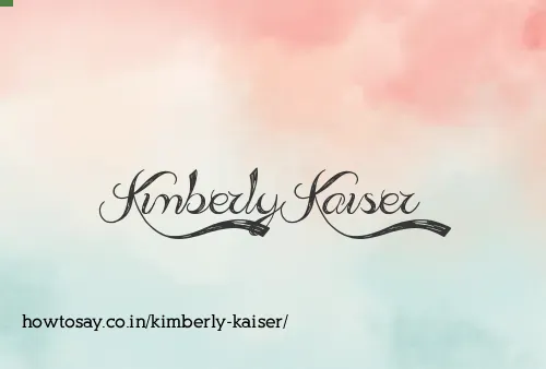 Kimberly Kaiser