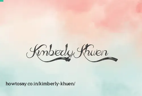 Kimberly Khuen
