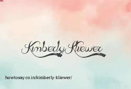 Kimberly Kliewer