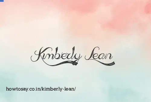 Kimberly Lean