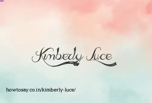 Kimberly Luce