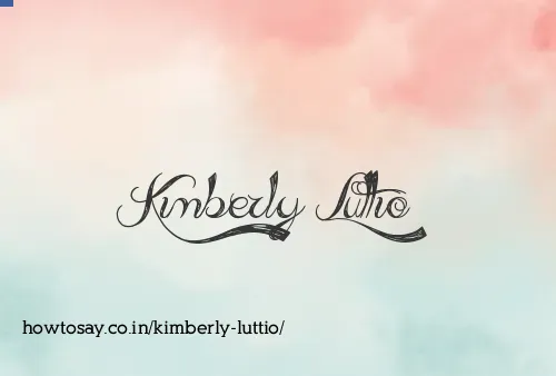 Kimberly Luttio