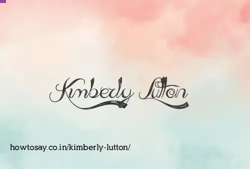 Kimberly Lutton
