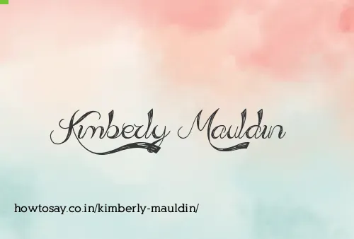 Kimberly Mauldin