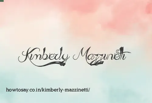 Kimberly Mazzinetti