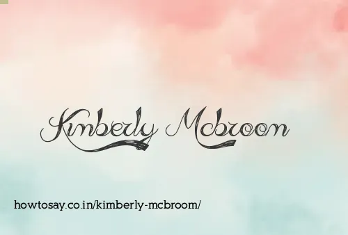 Kimberly Mcbroom