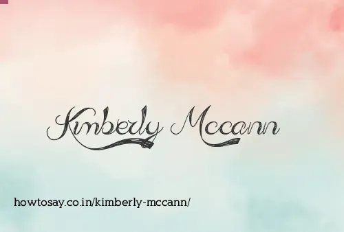 Kimberly Mccann