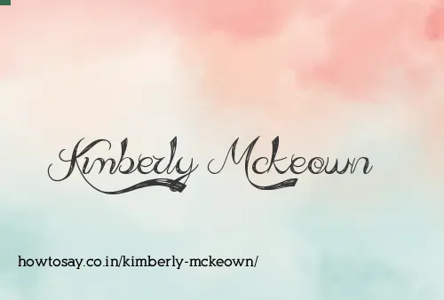 Kimberly Mckeown